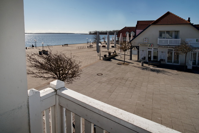 Ferienwohnung in Rerik - Ferienwohnung/Appartement Seem&ouml;we (Rerik) - Blick vom Balkon