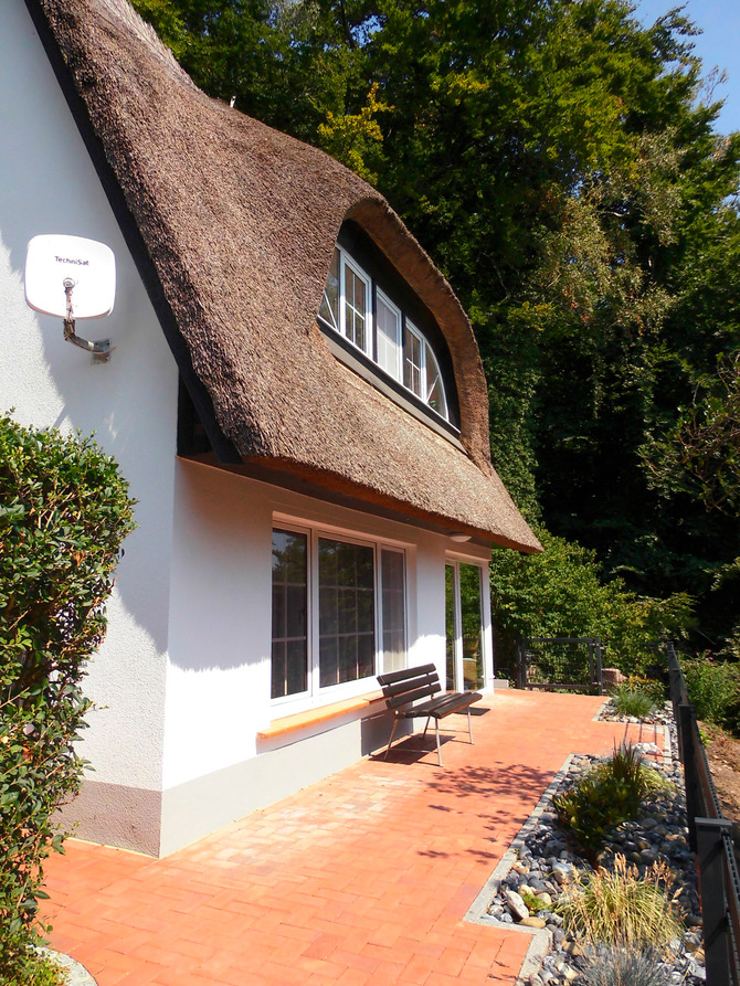 Ferienhaus in Mukran - Kunze - Au&szlig;enansicht vom Haus