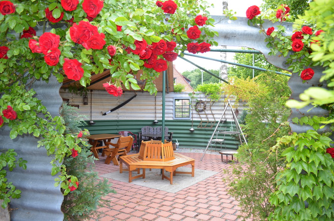 Ferienwohnung in Wangels - Bauernhof Blunck - Grillplatz