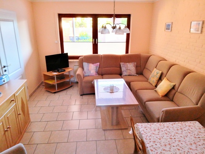 Ferienwohnung in Kabelhorst - Gei&szlig;ler - Wohnzimmer
