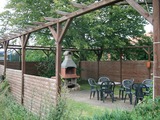 Ferienwohnung in S&uuml;sel - Ferienhof Haas - Grillplatz