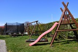 Ferienwohnung in Fehmarn OT Gammendorf - Ferienhof Hopp - Spa&szlig; mit Schaukel, Rutsche, Sandkasten,Trampolin