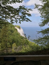 Ferienwohnung in Sassnitz - Haus zur Piratenschlucht - Blick zum K&ouml;nigstuhl