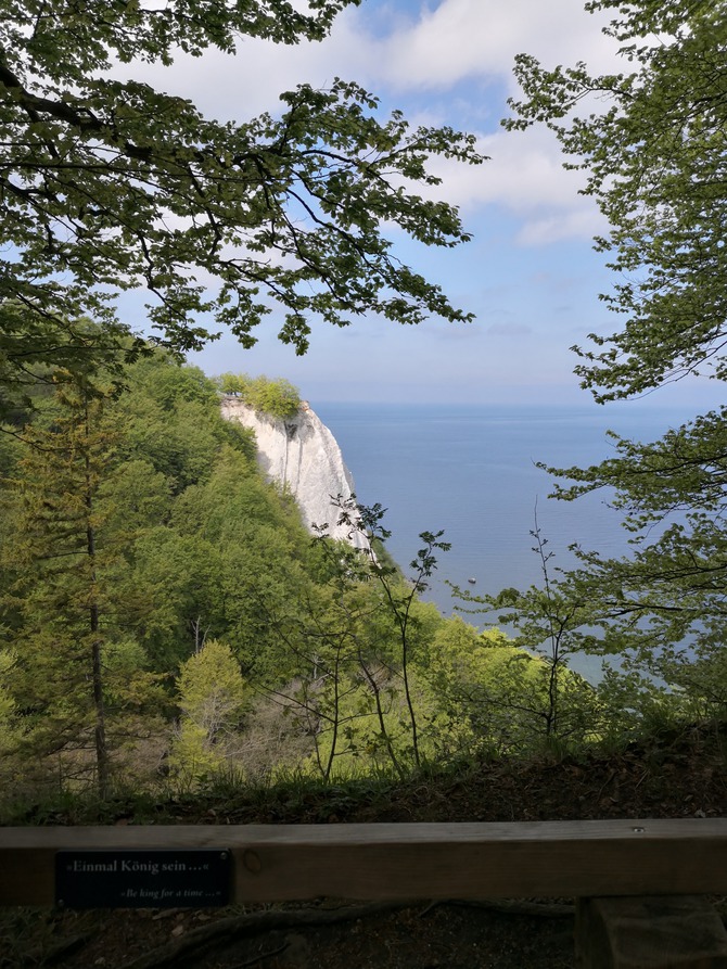 Ferienwohnung in Sassnitz - Haus zur Piratenschlucht - Blick zum K&ouml;nigstuhl