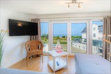 Ferienwohnung in B&ouml;rgerende - Appartement 4 - Ostseeblick - Galerie mit Ostseeblick
