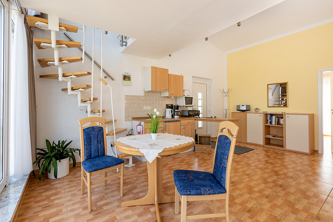 Ferienwohnung in B&ouml;rgerende - Appartement 4 - Ostseeblick - Wohnraum