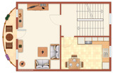 Ferienwohnung in Warnem&uuml;nde - Kapit&auml;nshaus M&ouml;wenblick - Bild 12