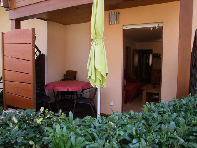 Ferienwohnung in Trassenheide - Seestern-Lilli - Terrasse