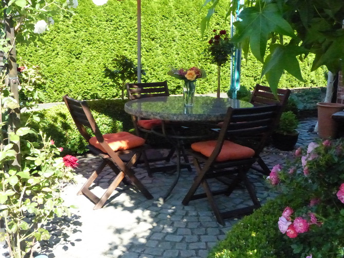 Ferienwohnung in Ribnitz-Damgarten - Zwischen Bodden & Ostsee - G&auml;stegarten