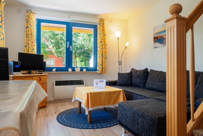 Ferienhaus in Trassenheide - Feriendomizil Kr&auml;nicke - Wohnzimmer