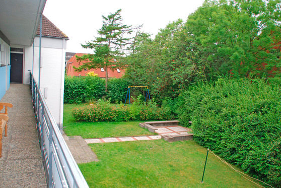 Ferienwohnung in Kellenhusen - Haus Sommerland OG 5 - Ausblick auf den sch&ouml;nen gro&szlig;en Garen