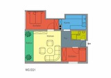 Ferienwohnung in Kellenhusen - Haus Sommerland EG 1 - Grundriss