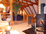 Ferienhaus in D&ouml;hnsdorf - Landhaus Unter dem Reetdach - Wohnraum 1 Etage