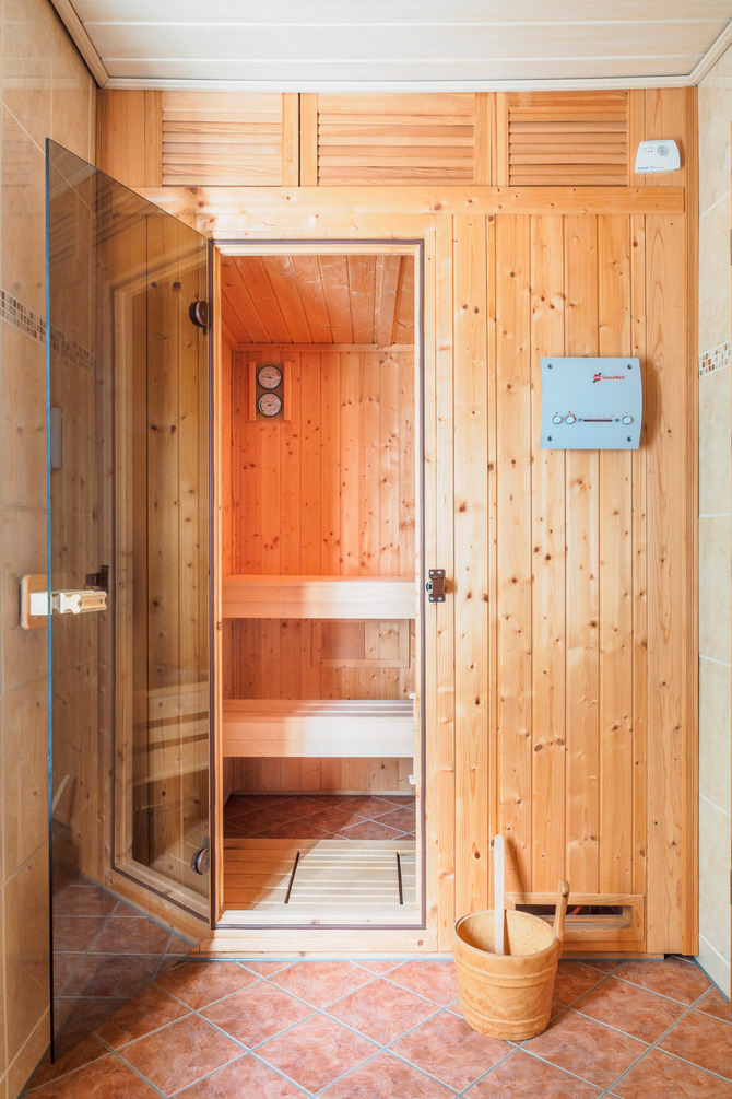 Ferienhaus in Trassenheide - Feriendomizil Kr&auml;nicke - Sauna