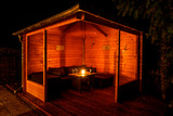 Ferienhaus in Trassenheide - Feriendomizil Kr&auml;nicke - Gartenpavillon