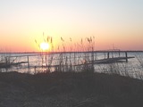 Ferienwohnung in Bodstedt - Haus Ostseer&auml;uber Fewo I - Sonnenuntergang am Bodstedter Strand