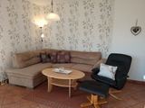 Ferienwohnung in Hasselberg - Ferienhaus Eckeberg - gem&uuml;tliche Sitzecke