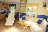 Ferienhaus in Ostseebad Heringsdorf - Kleines M&ouml;wennest - Wohnbereich
