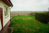 Ferienwohnung in Steinhagen - Henk - Blick aus dem Wohnzimmer &uuml;ber weite Felder