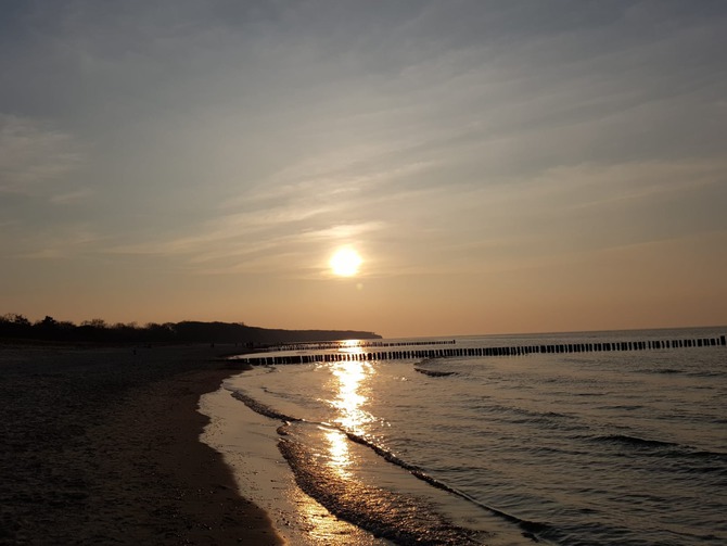 Ferienwohnung in Graal-M&uuml;ritz - Ferienwohnung Willi-Marie - &Uuml;berall Strand