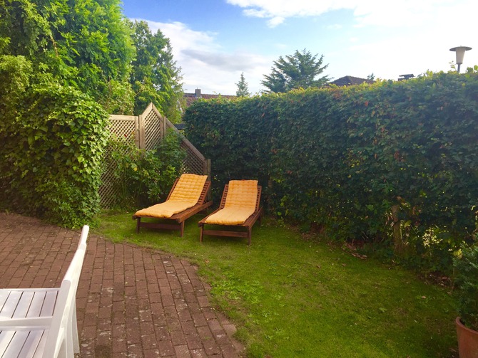 Ferienhaus in Ahrensb&ouml;k - Haus Bienenweide - Relaxliegen