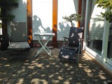 Ferienhaus in Ahrensb&ouml;k - Haus Bienenweide - Terrasse 2