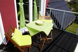 Ferienwohnung in B&ouml;rgerende - Ferienwohnung Morgentau - Balkon
