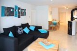 Ferienwohnung in B&ouml;rgerende - Ferienwohnung Strandkorb - Wohnlandschaft