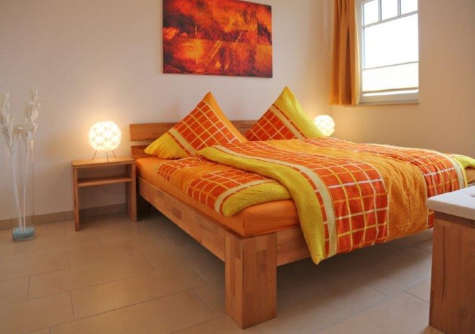 Ferienwohnung in B&ouml;rgerende - Ferienwohnung Strandkorb - Schlafzimmer