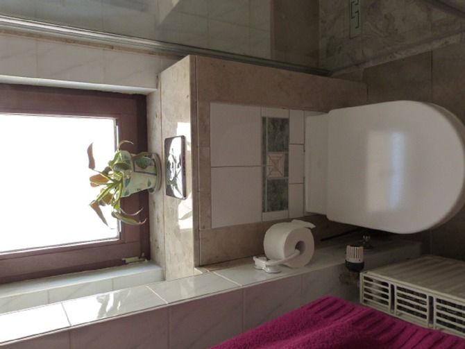 Ferienwohnung in Warnem&uuml;nde - Ziemer - Dusche und WC