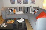 Ferienwohnung in Wieck a. Dar&szlig; - Aalreuse 2 - gem&uuml;tliche Sitzecke mit Sofakissen