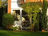 Ferienwohnung in K&auml;gsdorf - Landhaus Ostseeblick - Terrasse