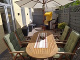 Ferienwohnung in Heiligenhafen - Ferienwohnung in der Altstadt - Terrasse  Gartenm&ouml;bel