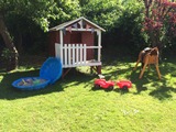 Ferienwohnung in Hans&uuml;hn - Ostsee Ferienhof Sandmann - Der G&auml;stegarten