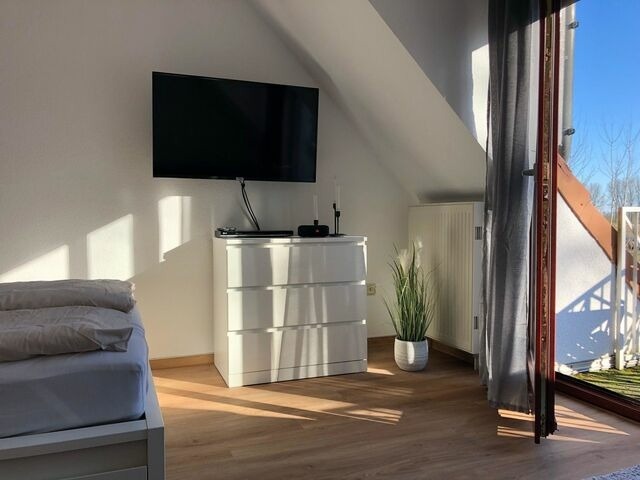 Ferienwohnung in Gustow - Ferienwohnung "Mary Poppins" mit Balkon zwischen Strand, Wald & Wiese im S&uuml;dosten der Insel R&uuml;gen! - Bild 9
