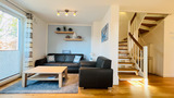 Ferienhaus in B&ouml;rgerende - Strandhaus Somerset - Wohnzimmer