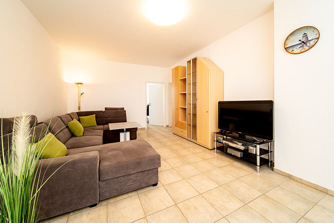 Ferienwohnung in B&ouml;rgerende - Appartement 1 - Familiensuite - Wohnzimmer 20m2