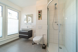 Ferienwohnung in B&ouml;rgerende - Appartement 2 - D&uuml;nenblick - Badezimmer