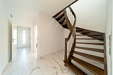 Ferienwohnung in B&ouml;rgerende - Appartement 5 - Traumblick - Treppe in die dritte Etage
