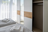 Ferienwohnung in B&ouml;rgerende - Appartement 5 - Traumblick - Schlafzimmer