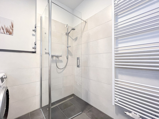 Ferienwohnung in Boltenhagen - Wei&szlig;e Villen Whg. 20 - kleines Badezimmer