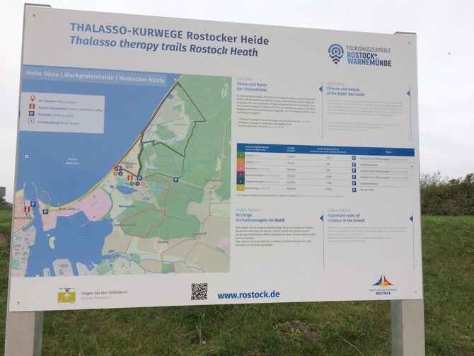 Ferienwohnung in Rostock - Zur gro&szlig;en Strandperle - Wanderm&ouml;glichkeiten am Strand bzw Rostocker Heide