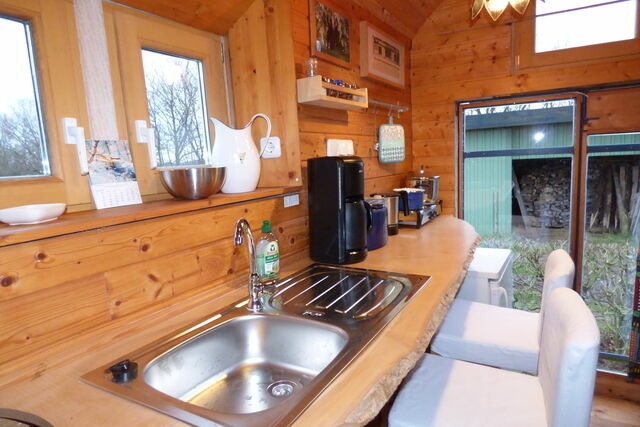 Ferienwohnung in Wagersrott - Zirkuswagen auf dem L&auml;mmerhof - Bild 4