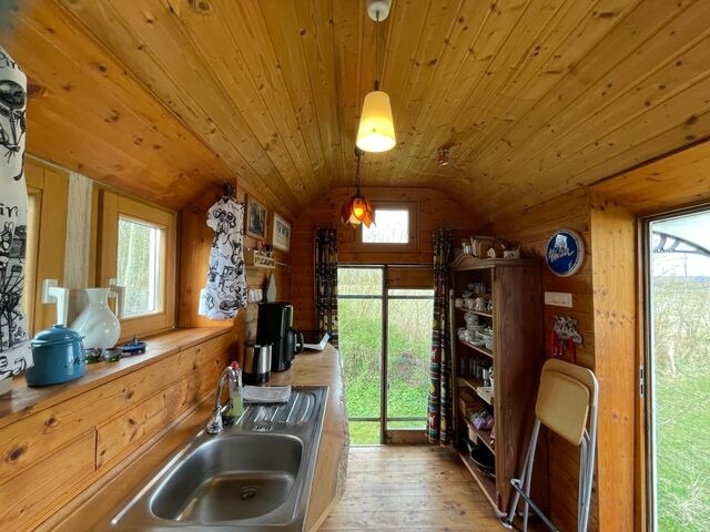 Ferienwohnung in Wagersrott - Zirkuswagen auf dem L&auml;mmerhof - Bild 5