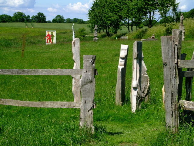 Ferienwohnung in Holzdorf - Ferienwohnung im Skulpturengarten Gr&uuml;nlund - Bild 12