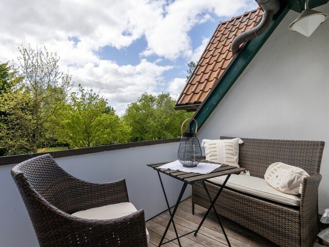 Ferienwohnung in Garz - Ferienwohnung - R&uuml;genbrise mit Seeblick mit 3 B&auml;dern, Steg und Paddelboot - alle inklusive - Bild 8