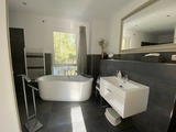 Ferienhaus in Pruchten - Ferienhus Darsskieker - Bad mit Badewanne