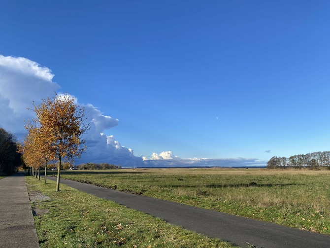 Ferienhaus in Pruchten - Ferienhus Darsskieker - unendliche Weite am Bodden