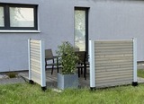 Ferienhaus in Pruchten - Ferienhus Darsskieker - Fr&uuml;hst&uuml;cksterrasse